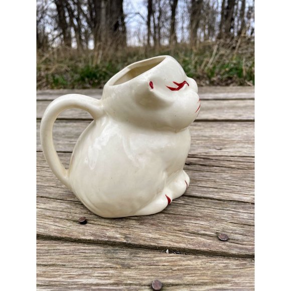 Vintage Shawnee Pottery Puss & Boots Cat Creamer Pitcher - Picture 7 of 12